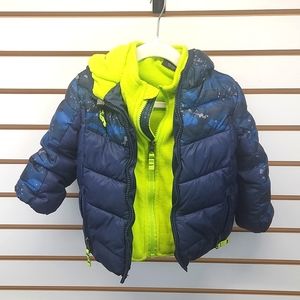 SNOZO Winter Coat Lined Puffer Jacket Boys 2T